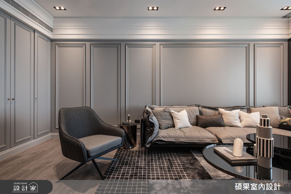 51坪中古屋(5~15年)＿美式風客廳案例圖片＿碩果室內裝修設計有限公司＿碩果_23 Over the Rainbow之4