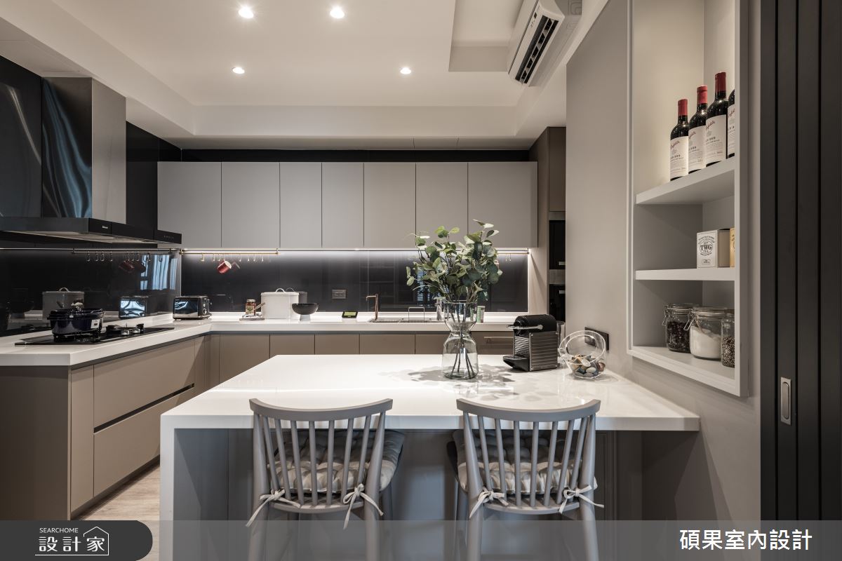 51坪中古屋(5~15年)＿美式風餐廳案例圖片＿碩果室內裝修設計有限公司＿碩果_23 Over the Rainbow之17