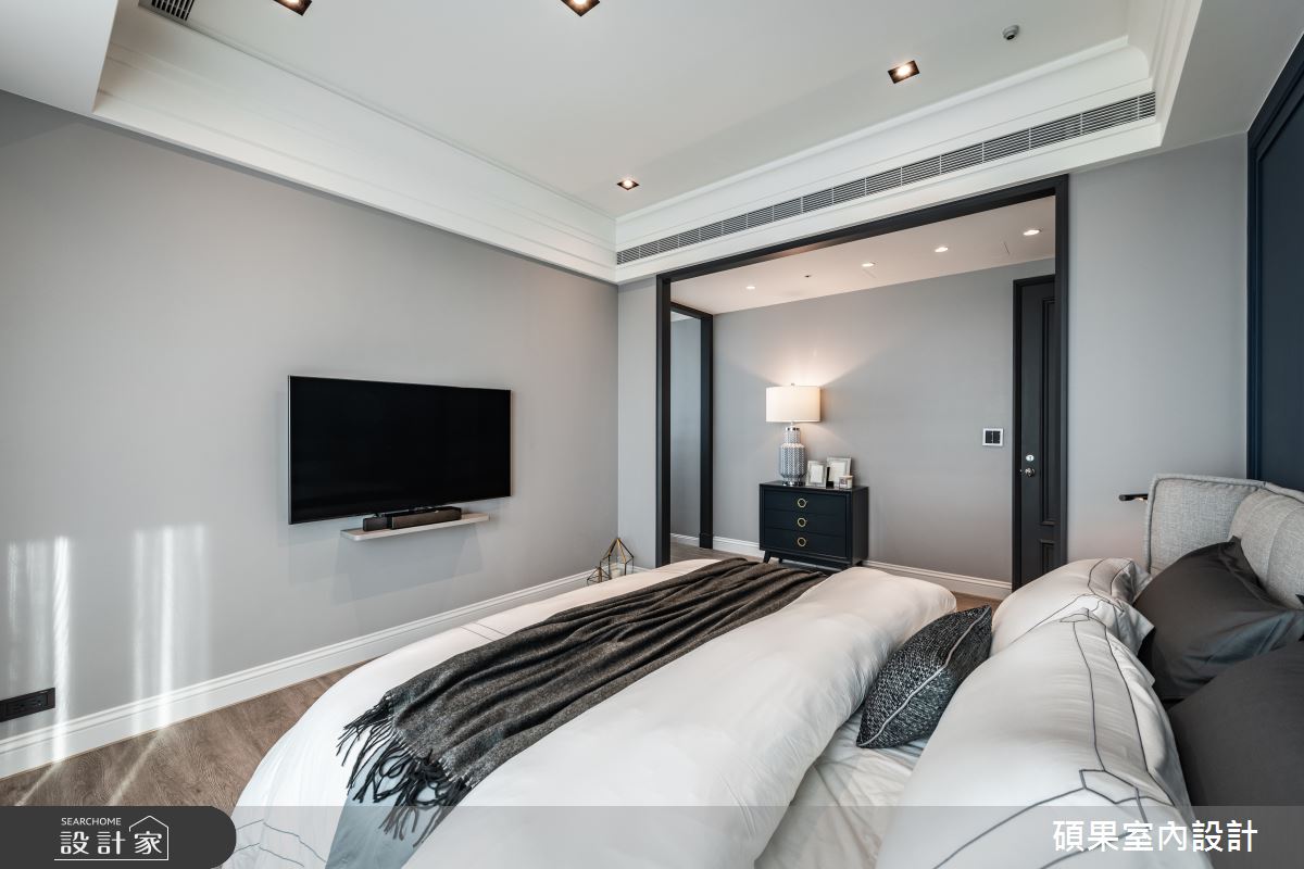 51坪中古屋(5~15年)＿美式風臥室案例圖片＿碩果室內裝修設計有限公司＿碩果_23 Over the Rainbow之21