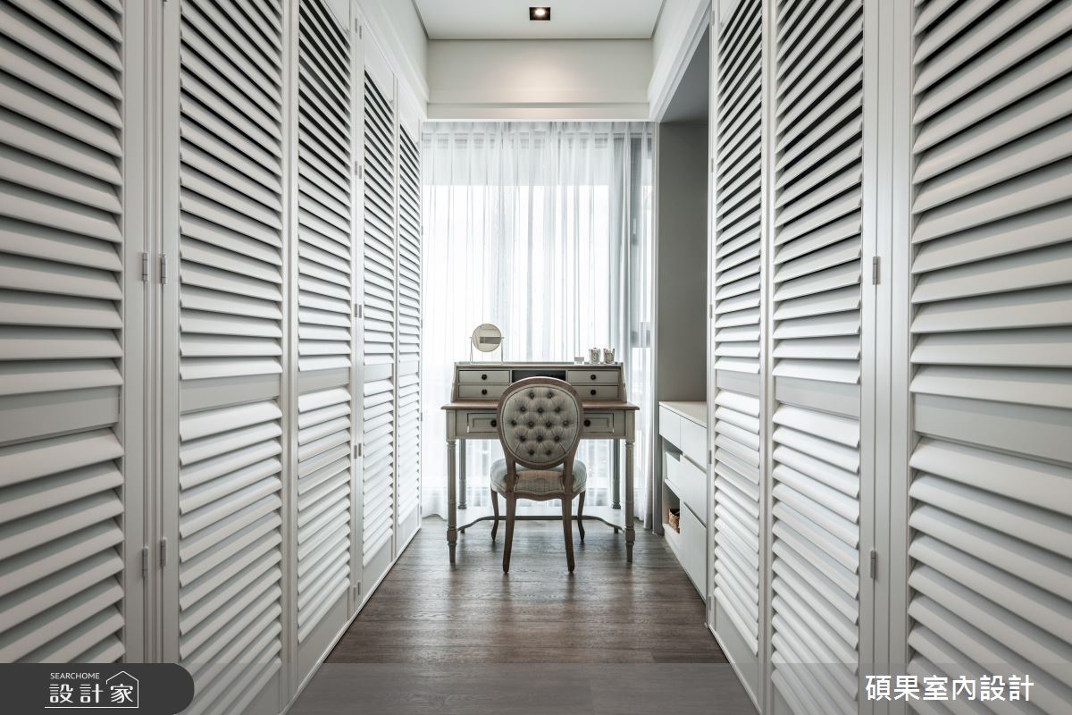 51坪中古屋(5~15年)＿美式風更衣間案例圖片＿碩果室內裝修設計有限公司＿碩果_23 Over the Rainbow之22