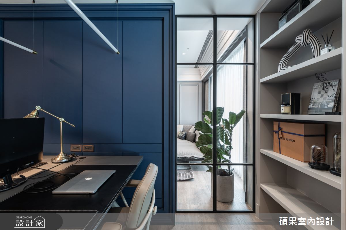 51坪中古屋(5~15年)＿美式風書房案例圖片＿碩果室內裝修設計有限公司＿碩果_23 Over the Rainbow之11