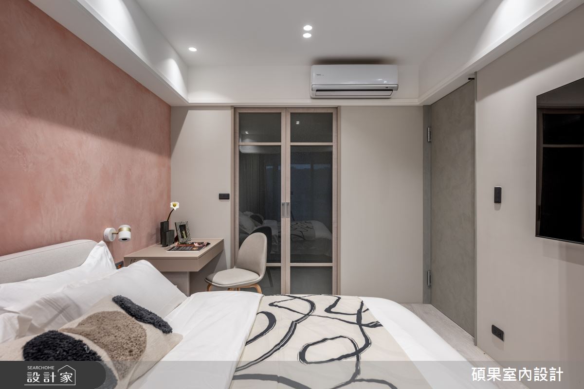 23坪新成屋(5年以下)＿簡約風臥室案例圖片＿碩果室內裝修設計有限公司＿碩果_26 Listen之13