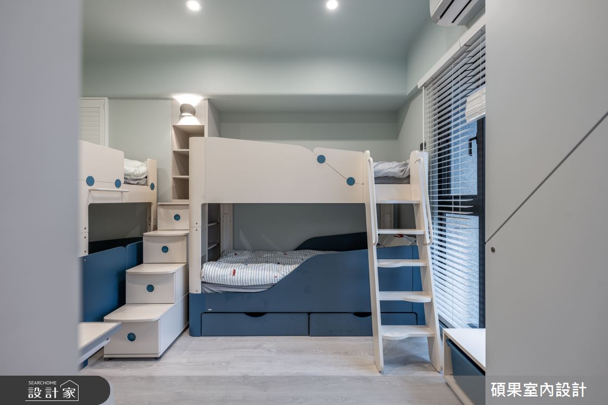 23坪新成屋(5年以下)＿簡約風兒童房兒童房案例圖片＿碩果室內裝修設計有限公司＿碩果_26 Listen之16