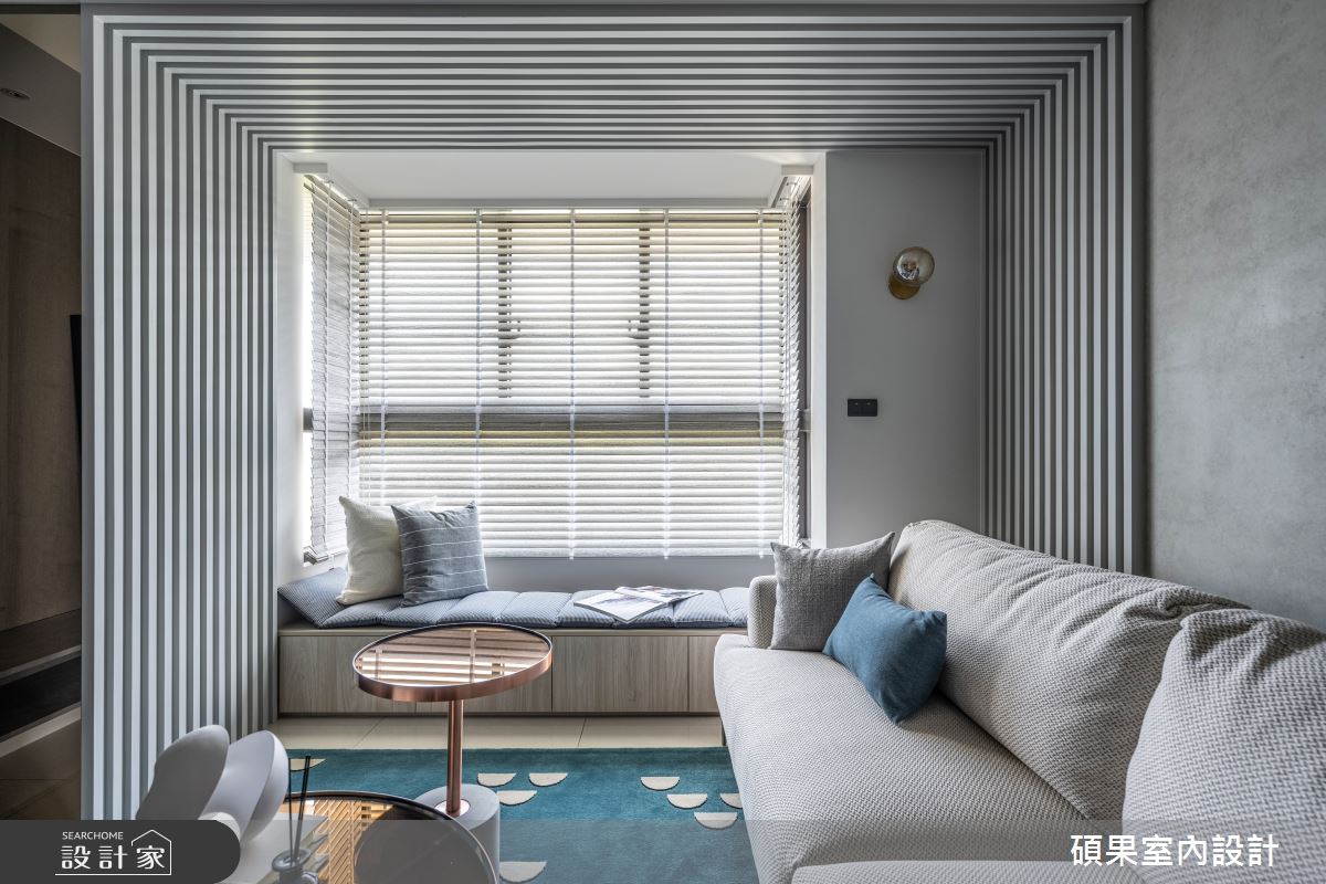 24坪新成屋(5年以下)＿簡約風客廳案例圖片＿碩果室內裝修設計有限公司＿碩果_03之6