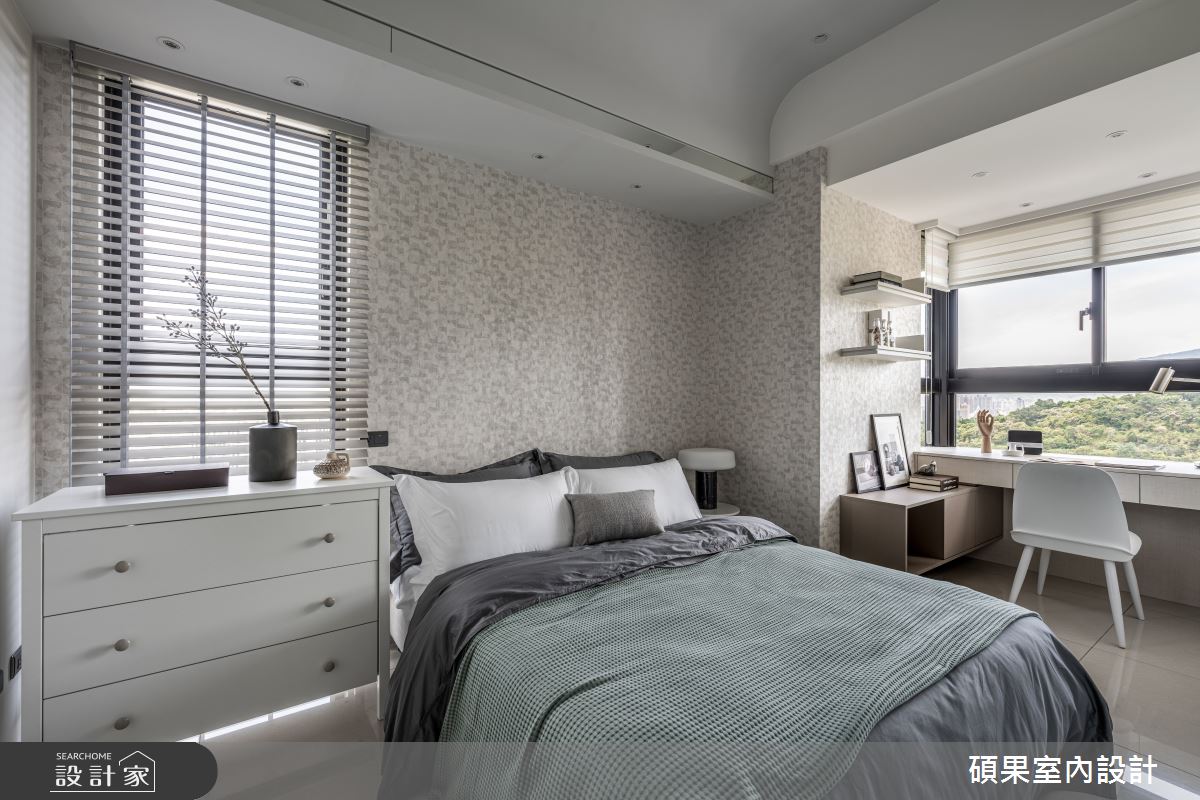 24坪新成屋(5年以下)＿簡約風臥室案例圖片＿碩果室內裝修設計有限公司＿碩果_01之13
