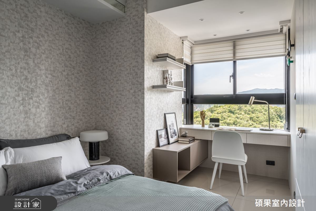 24坪新成屋(5年以下)＿簡約風臥室案例圖片＿碩果室內裝修設計有限公司＿碩果_01之14