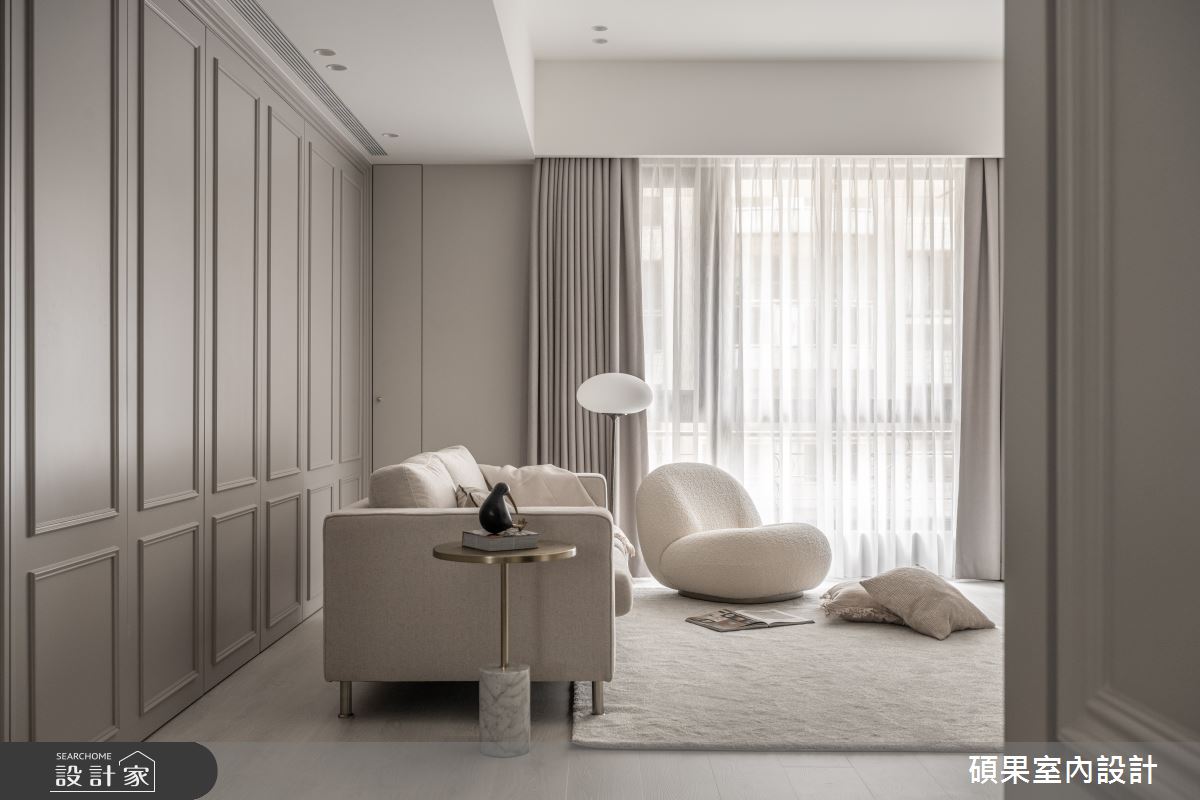 27坪老屋(16~30年)＿美式風客廳案例圖片＿碩果室內裝修設計有限公司＿碩果_29 Dazhi Residence M之7