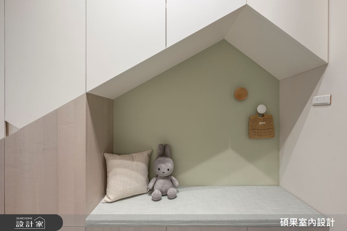 34坪新成屋(5年以下)＿北歐風玄關案例圖片＿碩果室內裝修設計有限公司＿碩果_32 Breeze之1