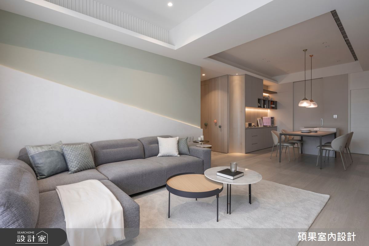 34坪新成屋(5年以下)＿北歐風客廳餐廳案例圖片＿碩果室內裝修設計有限公司＿碩果_32 Breeze之10