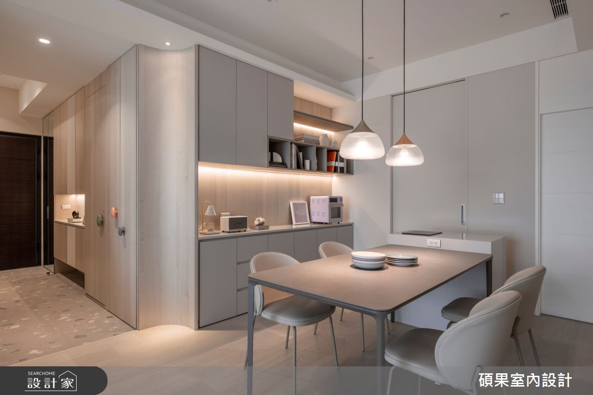 34坪新成屋(5年以下)＿北歐風玄關餐廳案例圖片＿碩果室內裝修設計有限公司＿碩果_32 Breeze之12