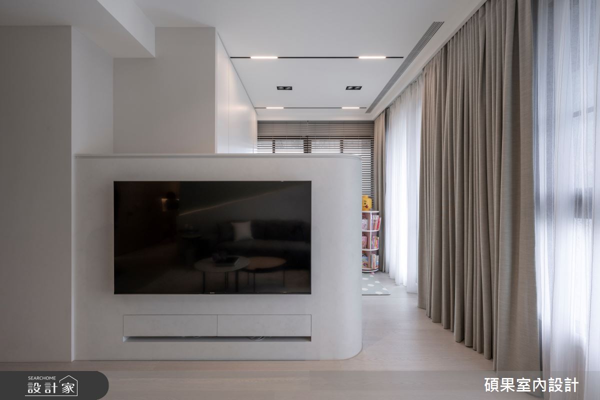 34坪新成屋(5年以下)＿北歐風客廳多功能室案例圖片＿碩果室內裝修設計有限公司＿碩果_32 Breeze之16