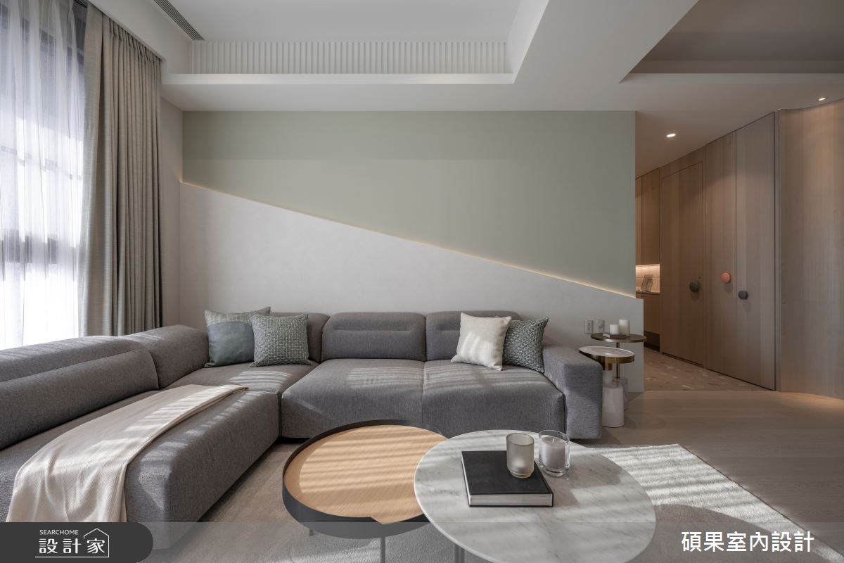 34坪新成屋(5年以下)＿北歐風客廳案例圖片＿碩果室內裝修設計有限公司＿碩果_32 Breeze之25
