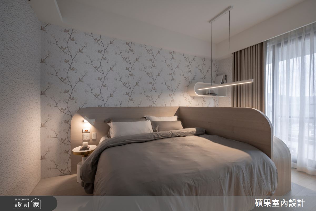34坪新成屋(5年以下)＿北歐風臥室案例圖片＿碩果室內裝修設計有限公司＿碩果_32 Breeze之27