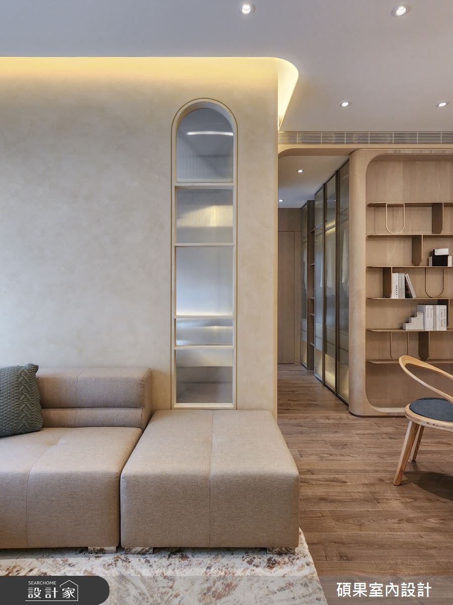 27坪預售屋＿北歐風客廳案例圖片＿碩果室內裝修設計有限公司＿碩果_33之13