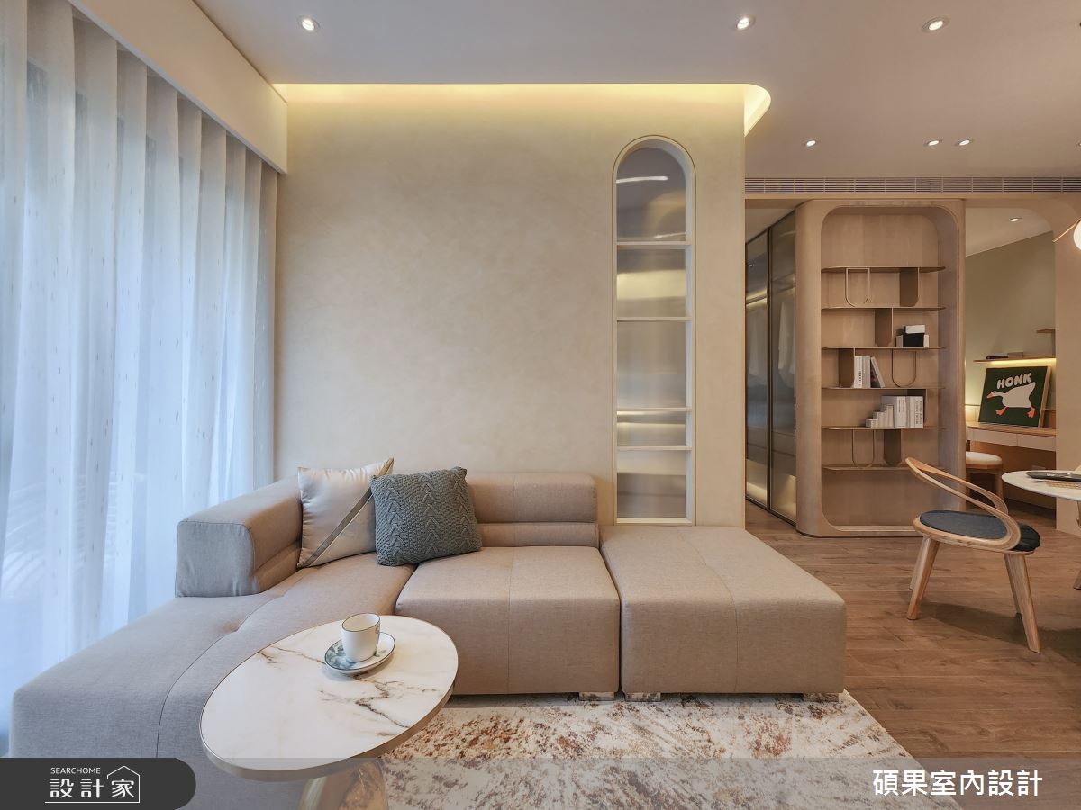 27坪預售屋＿北歐風客廳餐廳臥室案例圖片＿碩果室內裝修設計有限公司＿碩果_33之14