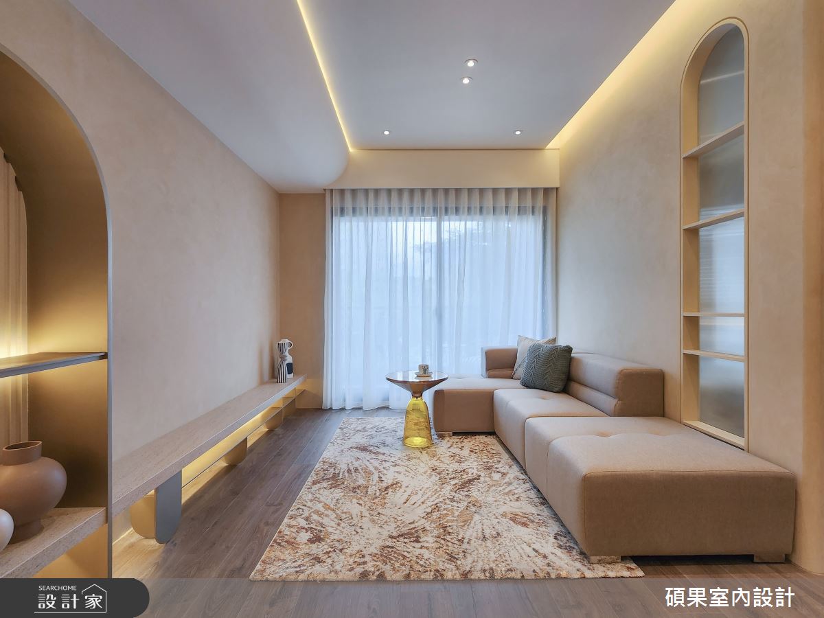 27坪預售屋＿北歐風客廳案例圖片＿碩果室內裝修設計有限公司＿碩果_33之9