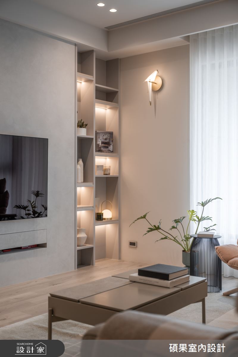 30坪毛胚屋＿北歐風客廳案例圖片＿碩果室內裝修設計有限公司＿碩果_34 Whisper Daylight之10