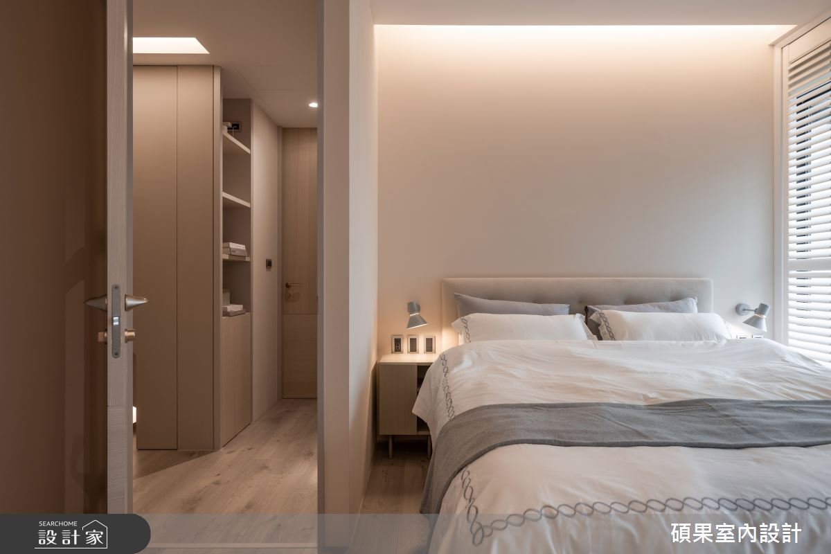 30坪毛胚屋＿北歐風臥室更衣間案例圖片＿碩果室內裝修設計有限公司＿碩果_34 Whisper Daylight之20