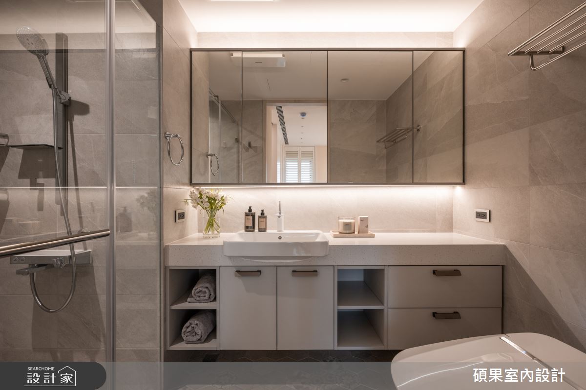30坪毛胚屋＿北歐風浴室案例圖片＿碩果室內裝修設計有限公司＿碩果_34 Whisper Daylight之24