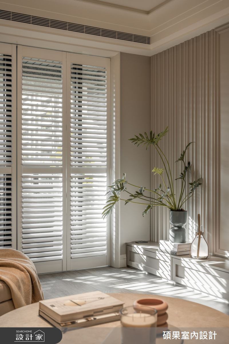 40坪中古屋(5~15年)＿美式風客廳案例圖片＿碩果室內裝修設計有限公司＿碩果_35 Taupe Chic之16