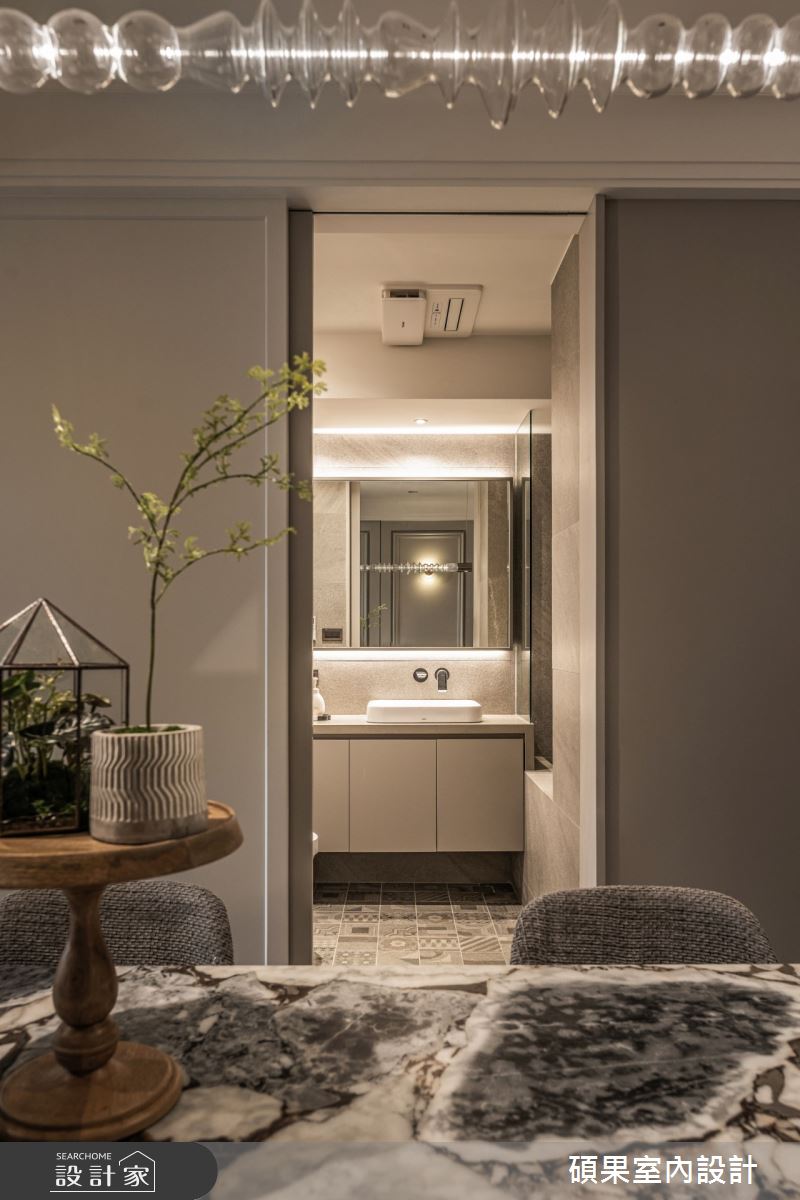 25坪預售屋＿美式風浴室案例圖片＿碩果室內裝修設計有限公司＿碩果_36 Grey Harmony之22