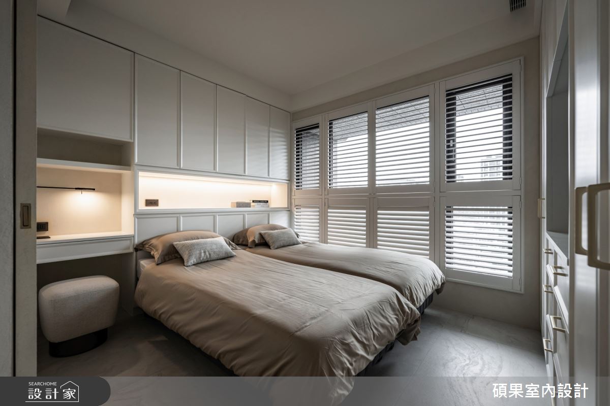 25坪預售屋＿美式風臥室案例圖片＿碩果室內裝修設計有限公司＿碩果_36 Grey Harmony之25
