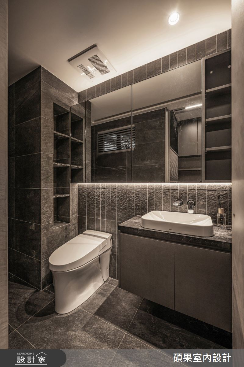 25坪預售屋＿美式風浴室案例圖片＿碩果室內裝修設計有限公司＿碩果_36 Grey Harmony之28