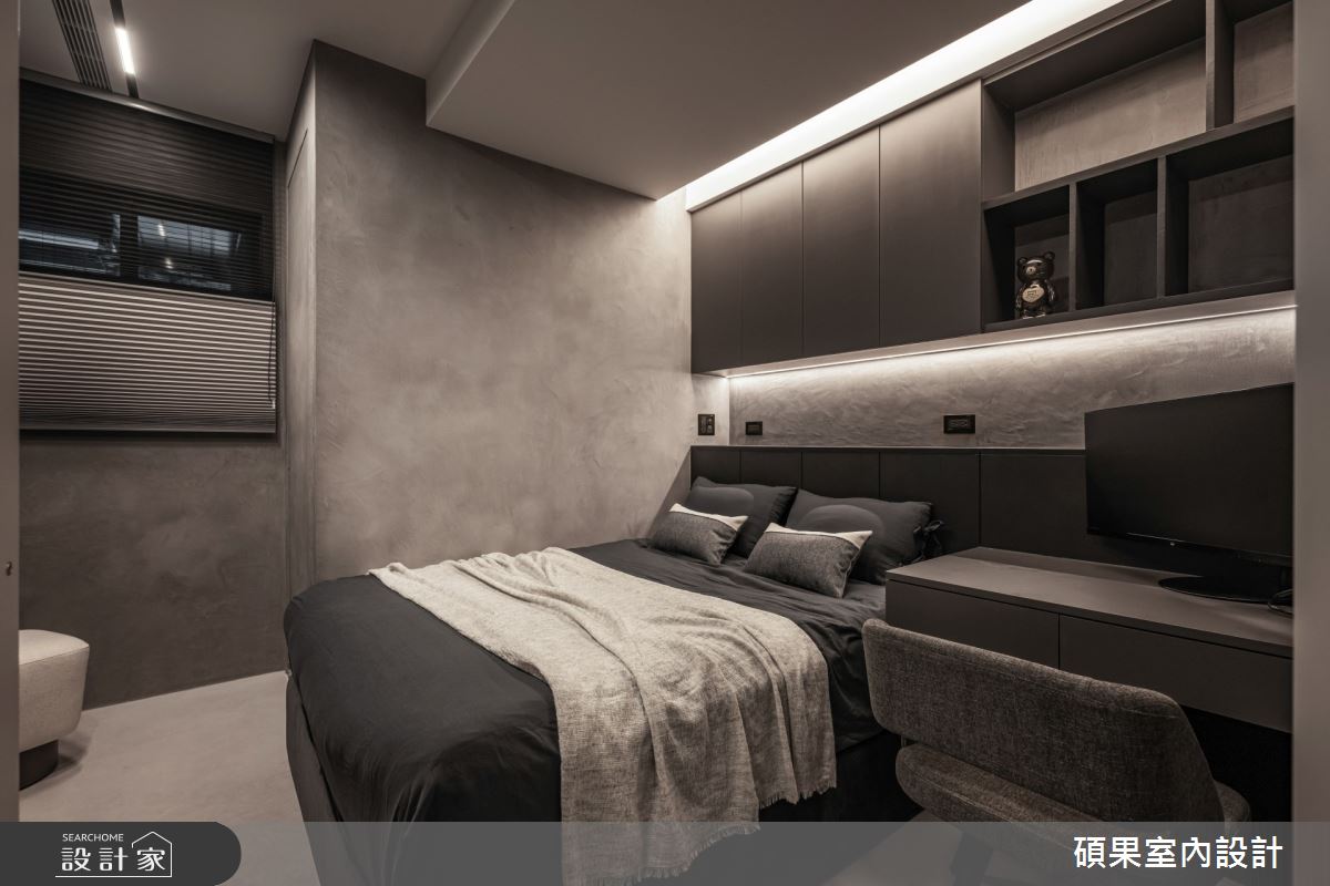 25坪預售屋＿美式風臥室案例圖片＿碩果室內裝修設計有限公司＿碩果_36 Grey Harmony之30
