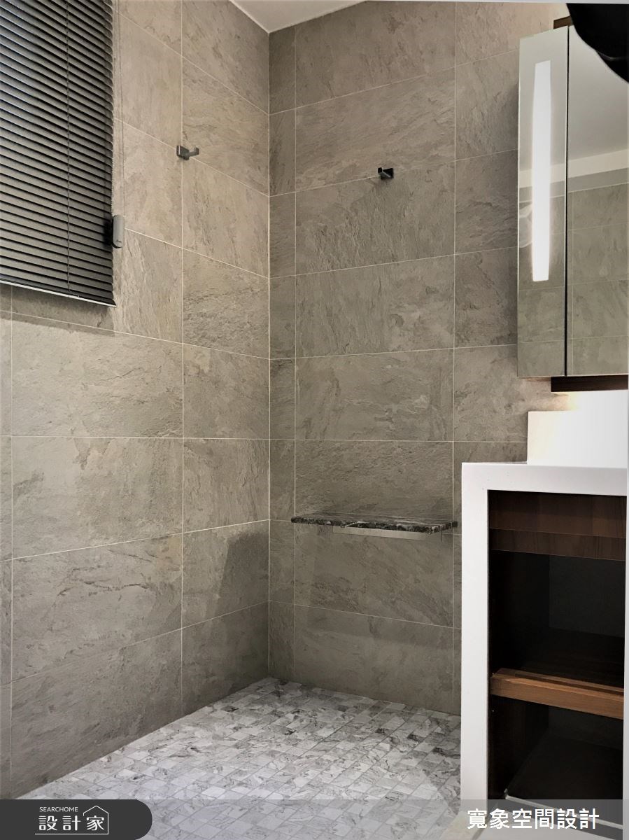 100坪新成屋(5年以下)＿現代風浴室案例圖片＿寬象空間室內裝修有限公司＿寬象_01之6