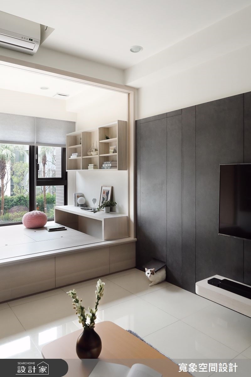 20坪新成屋(5年以下)＿混搭風客廳案例圖片＿寬象空間室內裝修有限公司＿寬象_06之8