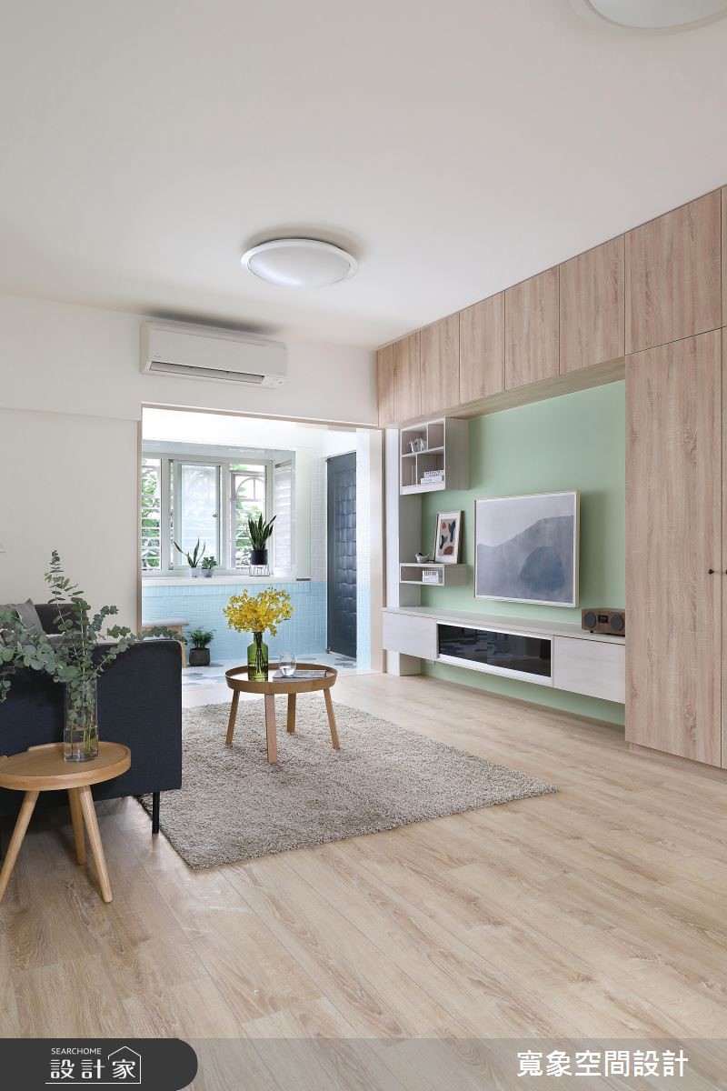 26坪老屋(16~30年)＿簡約風客廳案例圖片＿寬象空間室內裝修有限公司＿寬象_07之4