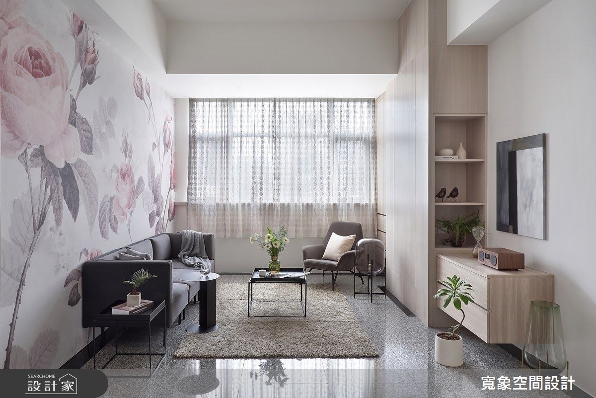 22坪老屋(16~30年)＿簡約風客廳案例圖片＿寬象空間室內裝修有限公司＿寬象_09之1