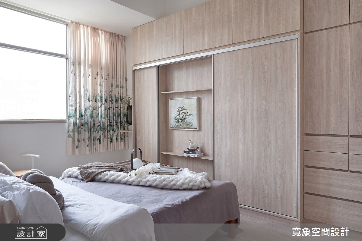 22坪老屋(16~30年)＿簡約風臥室案例圖片＿寬象空間室內裝修有限公司＿寬象_09之13