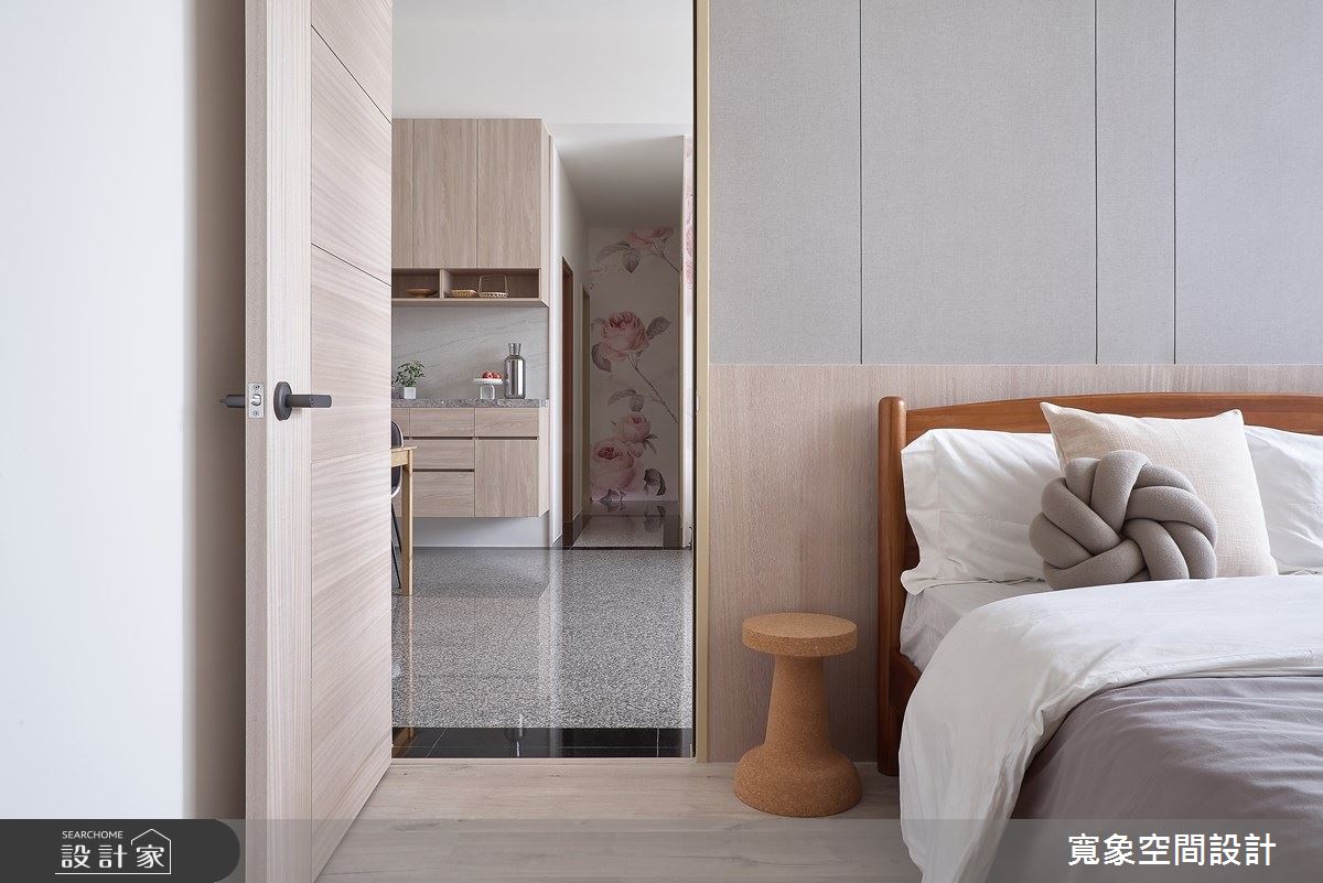 22坪老屋(16~30年)＿簡約風臥室案例圖片＿寬象空間室內裝修有限公司＿寬象_09之14
