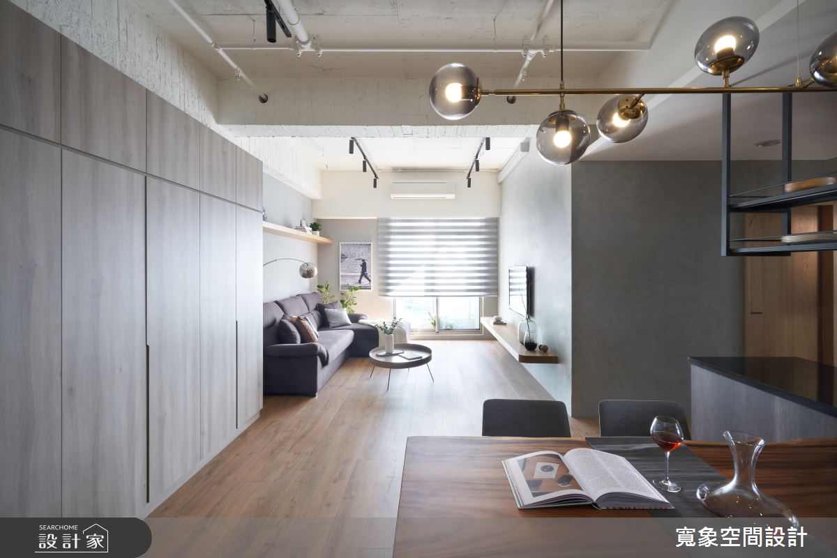 28坪中古屋(5~15年)＿工業風餐廳案例圖片＿寬象空間室內裝修有限公司＿寬象_12之4