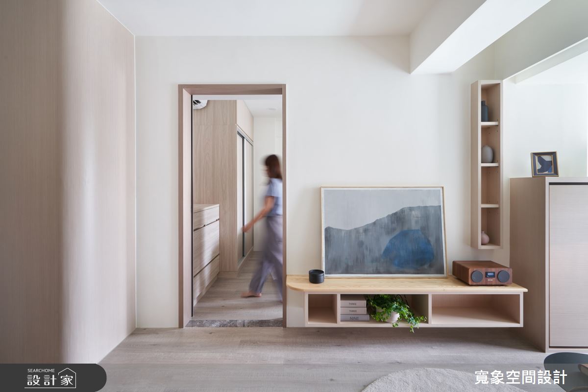 16坪老屋(16~30年)＿北歐風客廳臥室案例圖片＿寬象空間室內裝修有限公司＿寬象_14之7