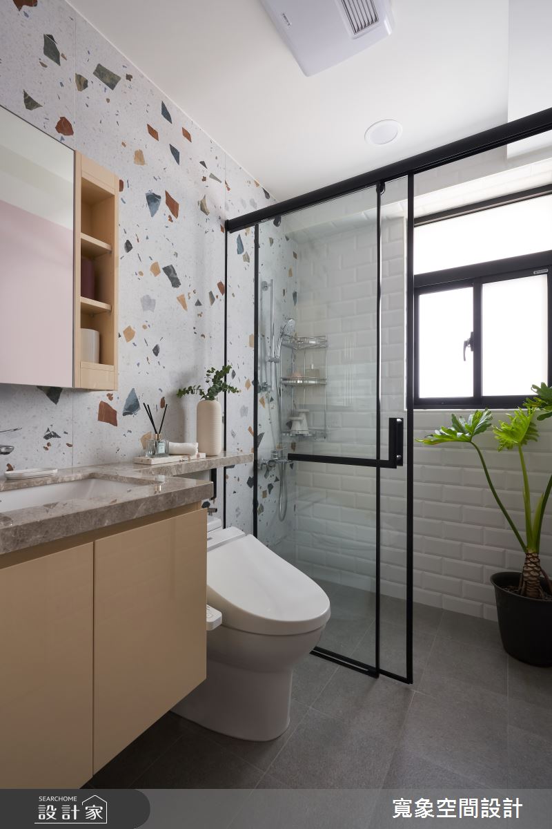32坪老屋(16~30年)＿混搭風浴室案例圖片＿寬象空間室內裝修有限公司＿寬象_15之19