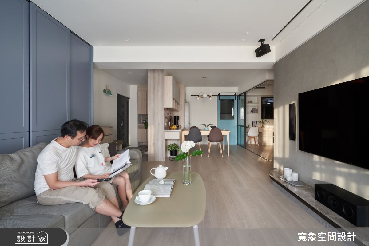 32坪老屋(16~30年)＿混搭風客廳案例圖片＿寬象空間室內裝修有限公司＿寬象_15之10