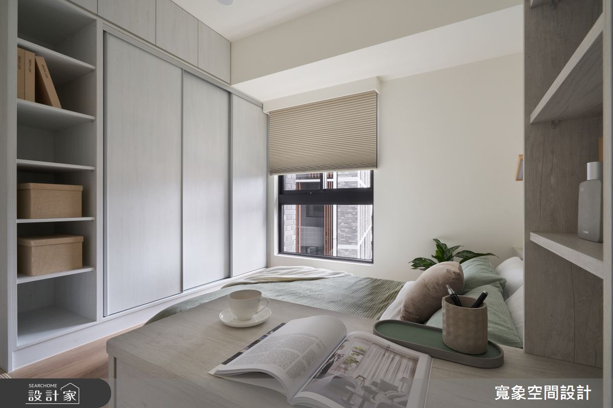 20坪新成屋(5年以下)＿混搭風臥室案例圖片＿寬象空間室內裝修有限公司＿寬象_16之12