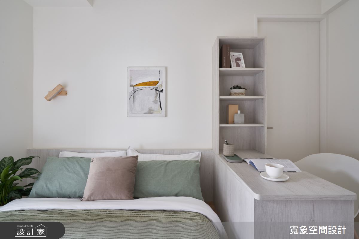20坪新成屋(5年以下)＿混搭風臥室案例圖片＿寬象空間室內裝修有限公司＿寬象_16之13