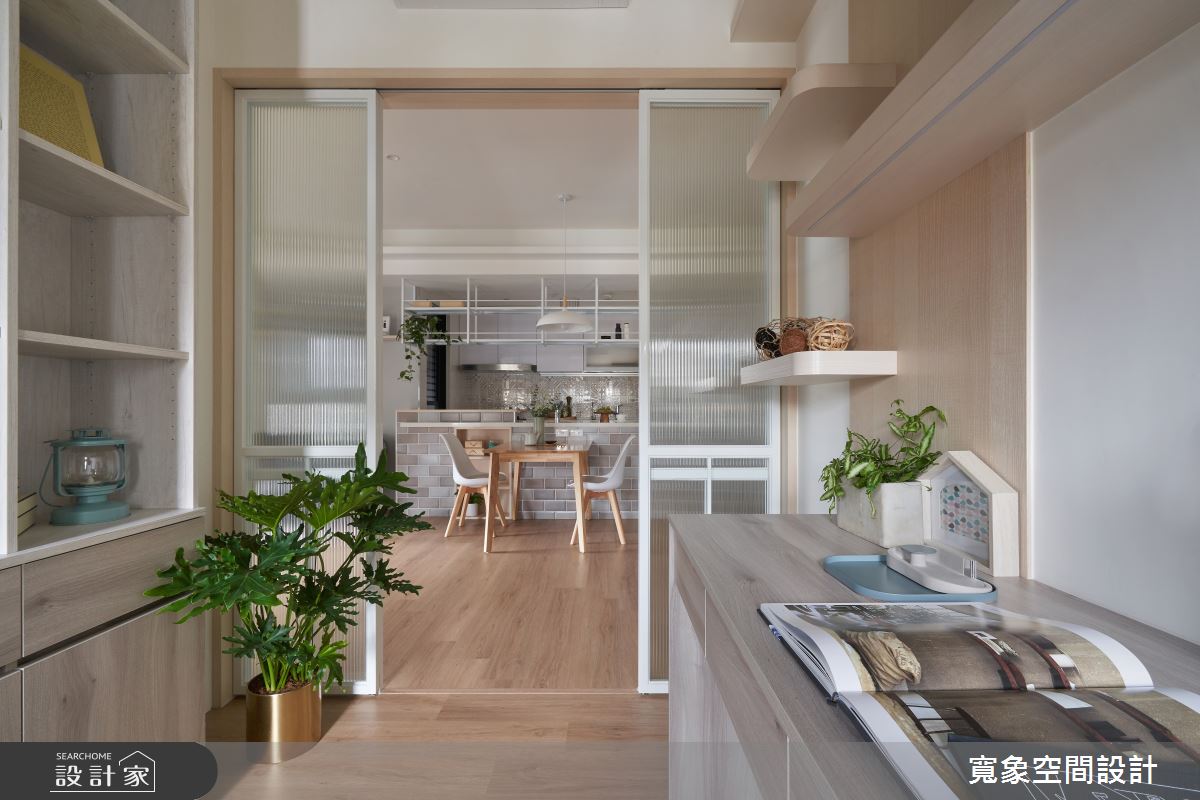 20坪新成屋(5年以下)＿混搭風書房案例圖片＿寬象空間室內裝修有限公司＿寬象_16之8