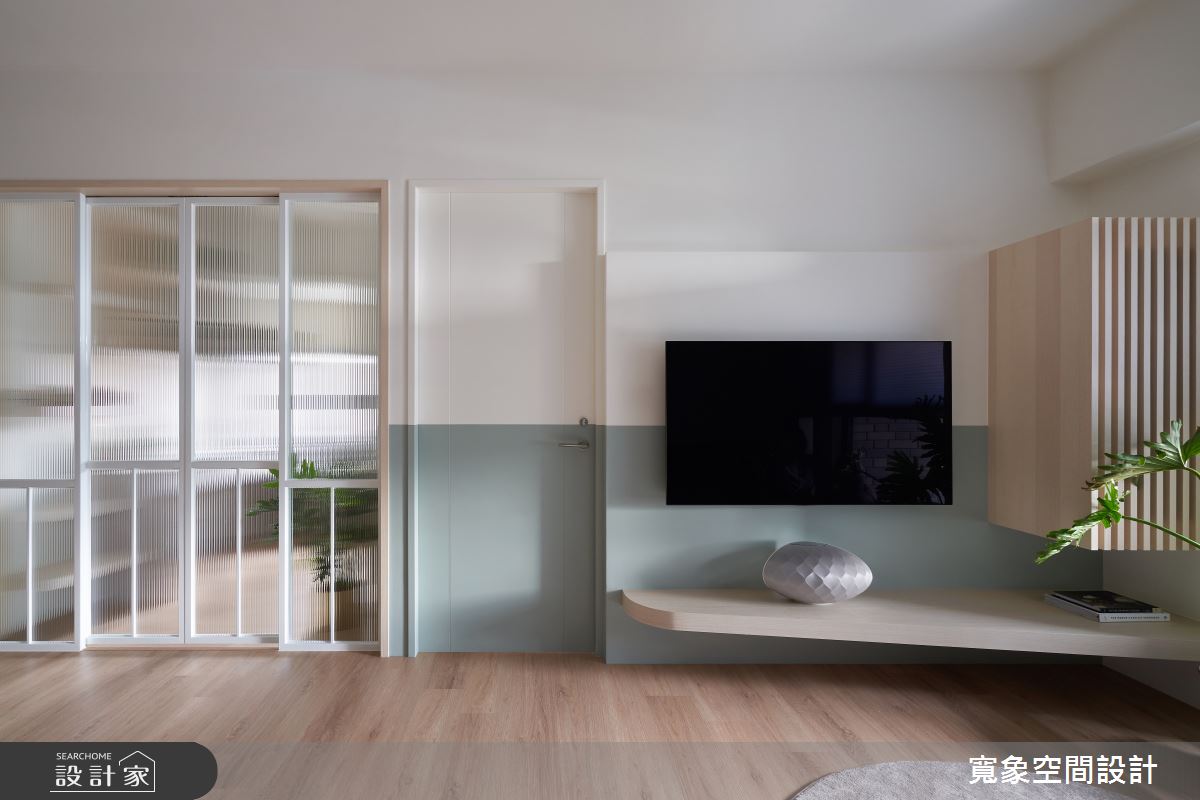 20坪新成屋(5年以下)＿混搭風客廳案例圖片＿寬象空間室內裝修有限公司＿寬象_16之6