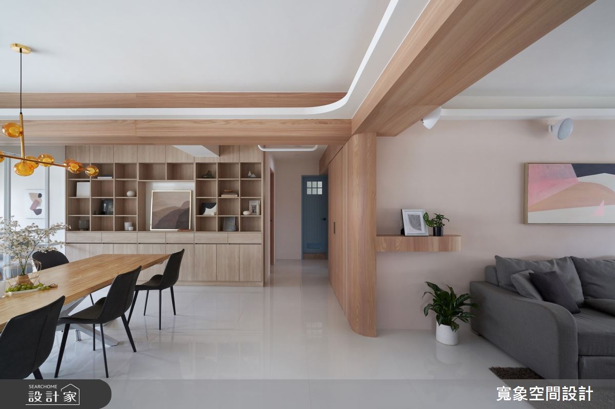 老屋(16~30年)＿北歐風客廳案例圖片＿寬象空間室內裝修有限公司＿寬象_17之7