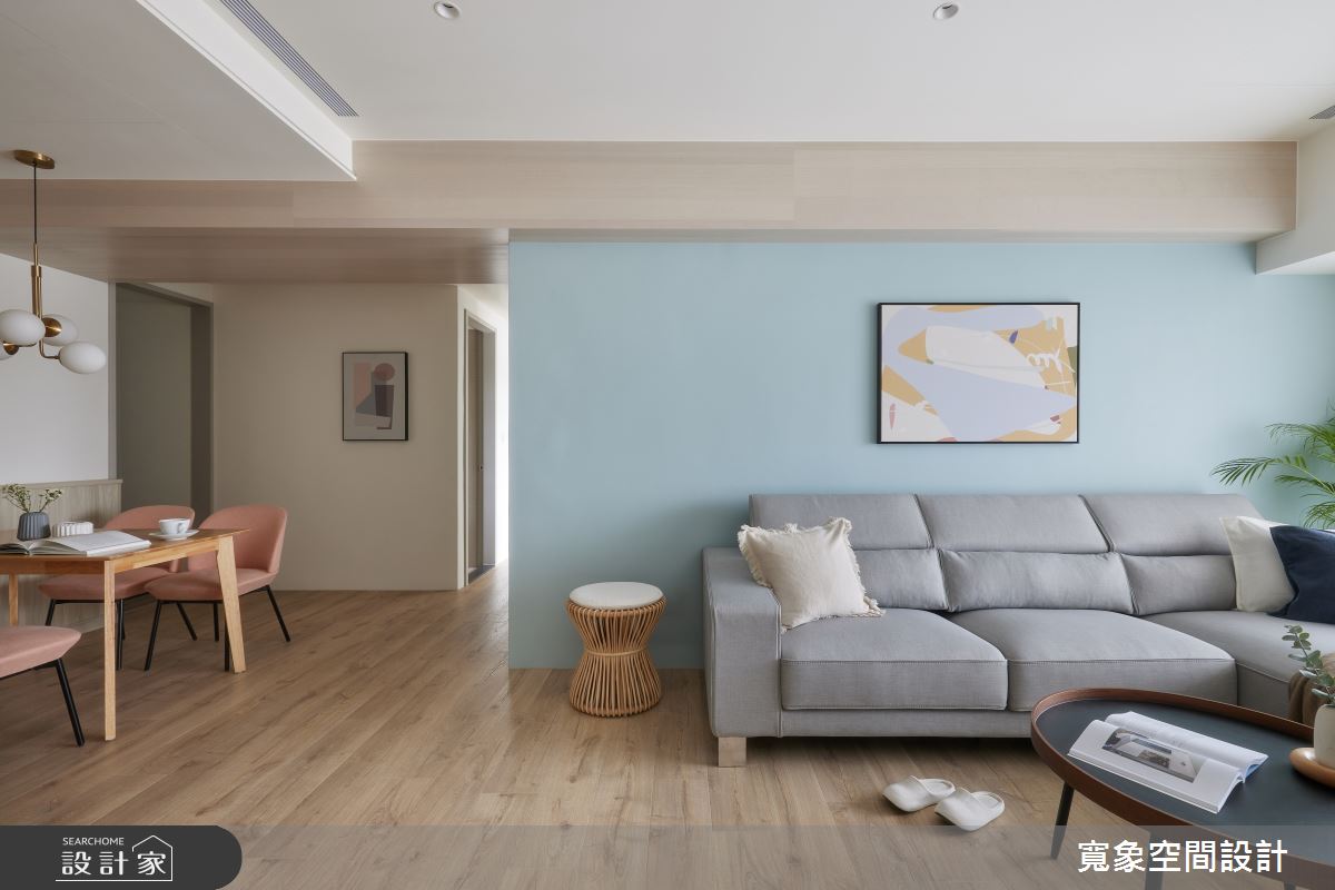 新成屋(5年以下)＿北歐風客廳案例圖片＿寬象空間室內裝修有限公司＿寬象_18之6