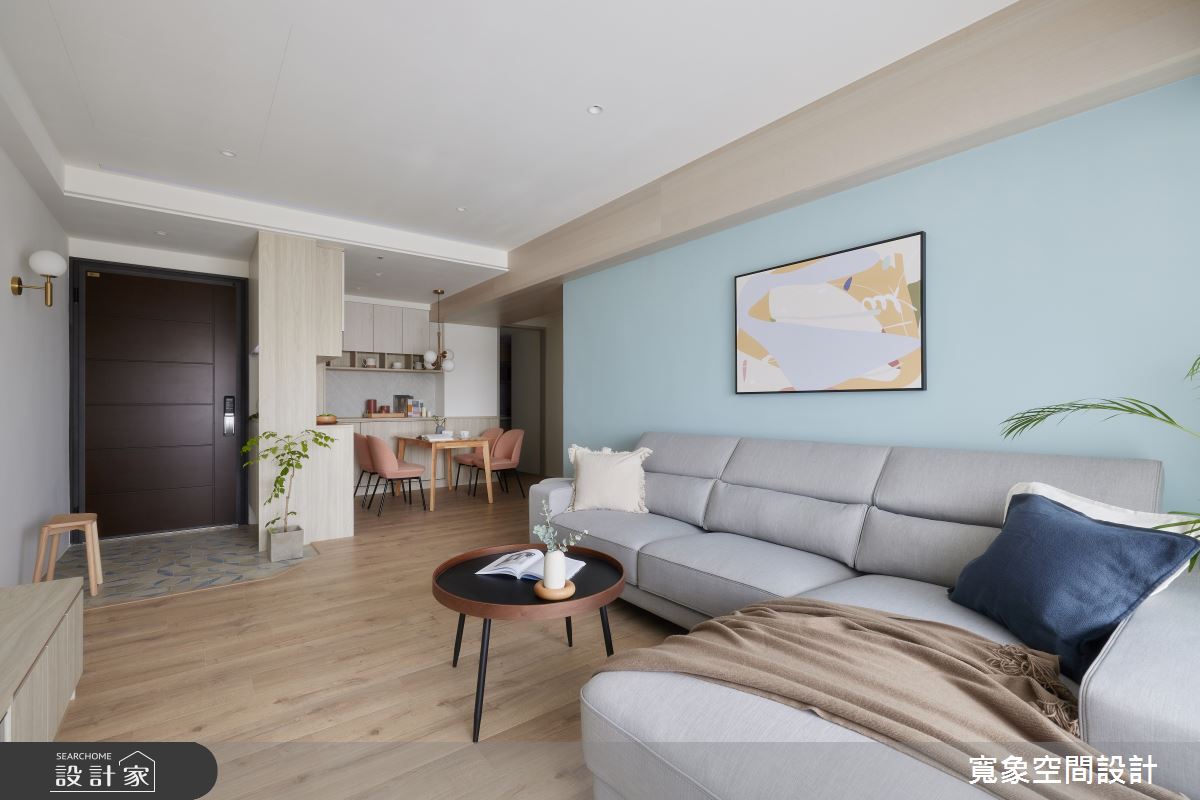 新成屋(5年以下)＿北歐風客廳案例圖片＿寬象空間室內裝修有限公司＿寬象_18之5