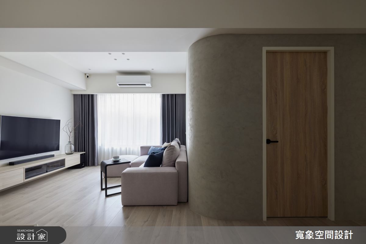 20坪老屋(16~30年)＿北歐風客廳案例圖片＿寬象空間室內裝修有限公司＿寬象_19之5