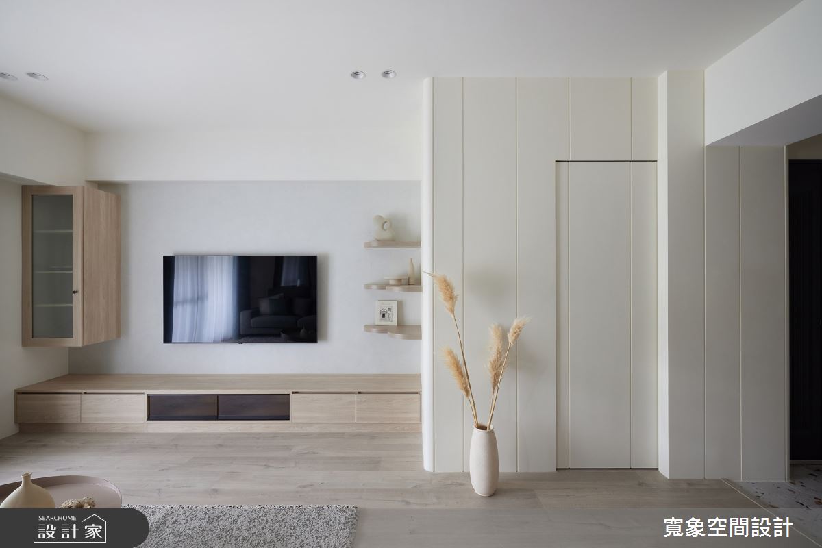 33坪老屋(16~30年)＿北歐風客廳案例圖片＿寬象空間室內裝修有限公司＿寬象_24之2