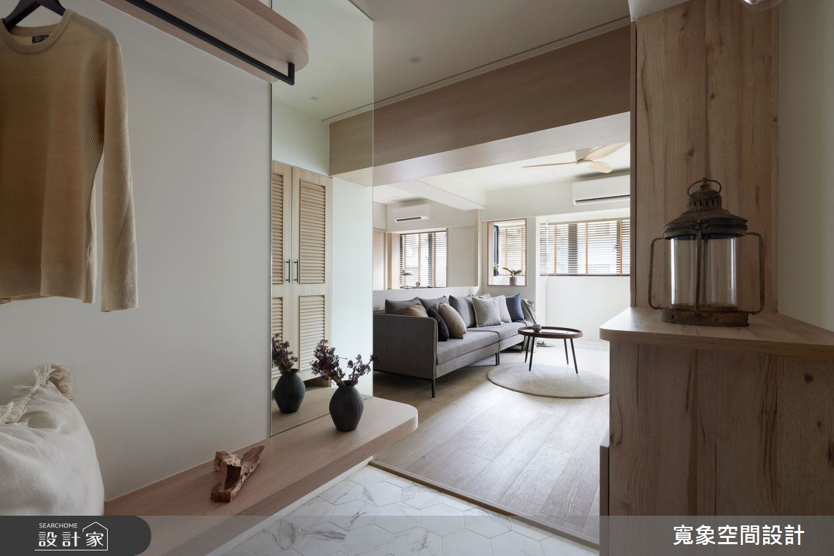 36坪老屋(16~30年)＿美式風玄關客廳案例圖片＿寬象空間室內裝修有限公司＿寬象_25之2