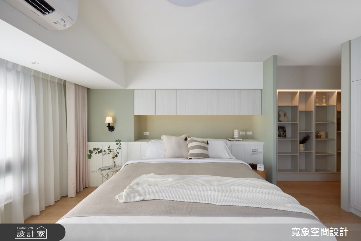 35坪老屋(31~40年)＿美式風臥室案例圖片＿寬象空間室內裝修有限公司＿寬象_28之12