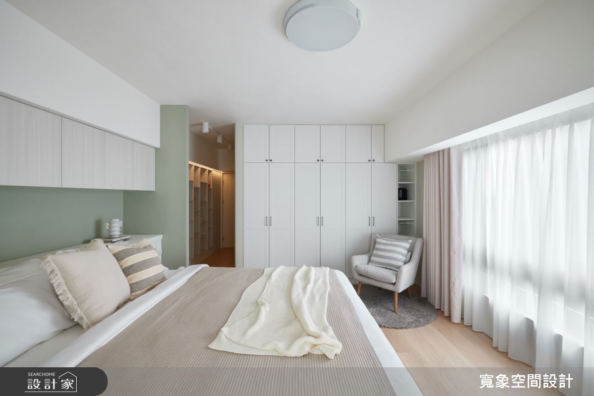 35坪老屋(31~40年)＿美式風臥室案例圖片＿寬象空間室內裝修有限公司＿寬象_28之13